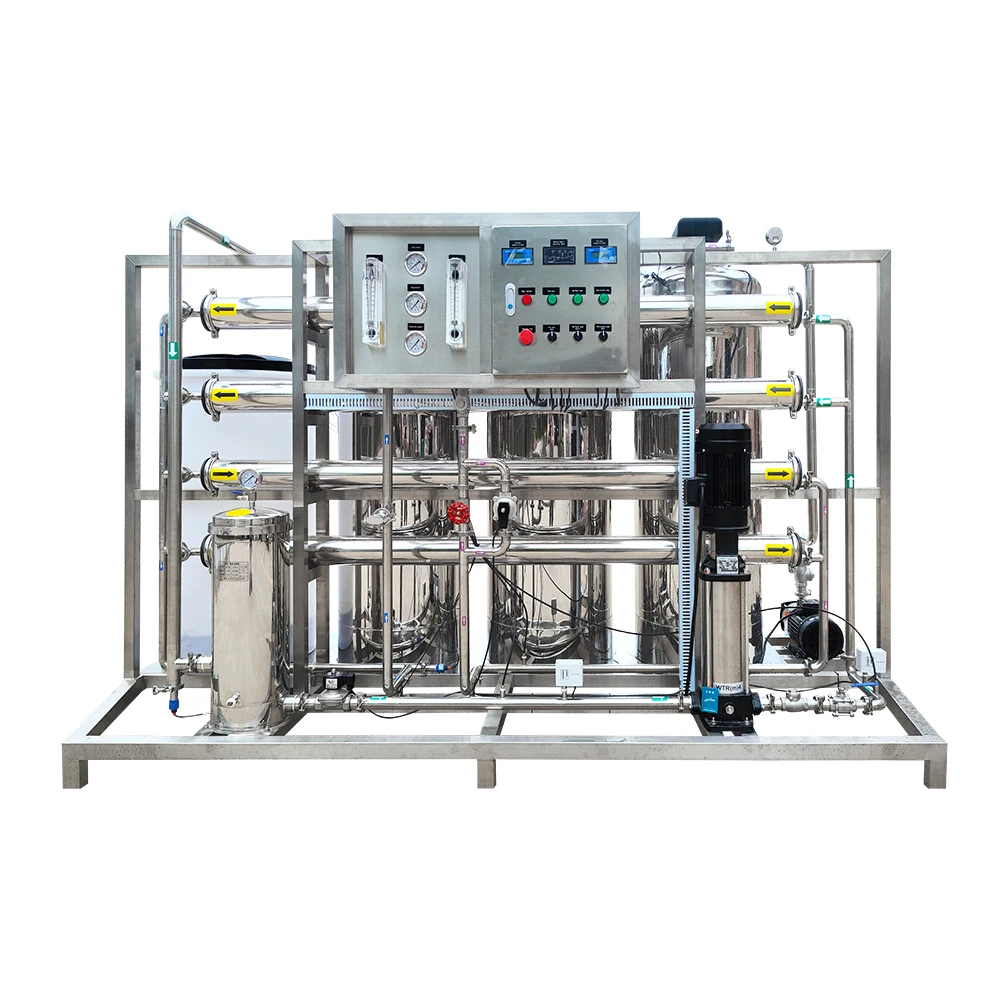 Portable 2000LPH Ro Equipment Machine Manufacturing Plants Steel Stainless Steel 220V Water Purifier Sand Carbon Resin