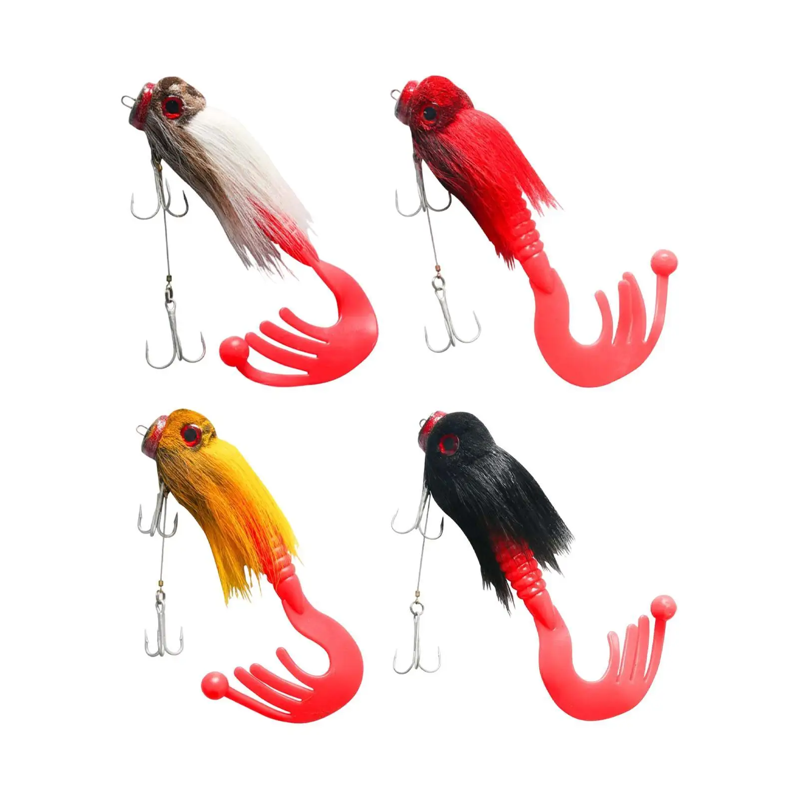 Artificial Fishing Lure Rat Practical Gift for Men Large Water Mouse