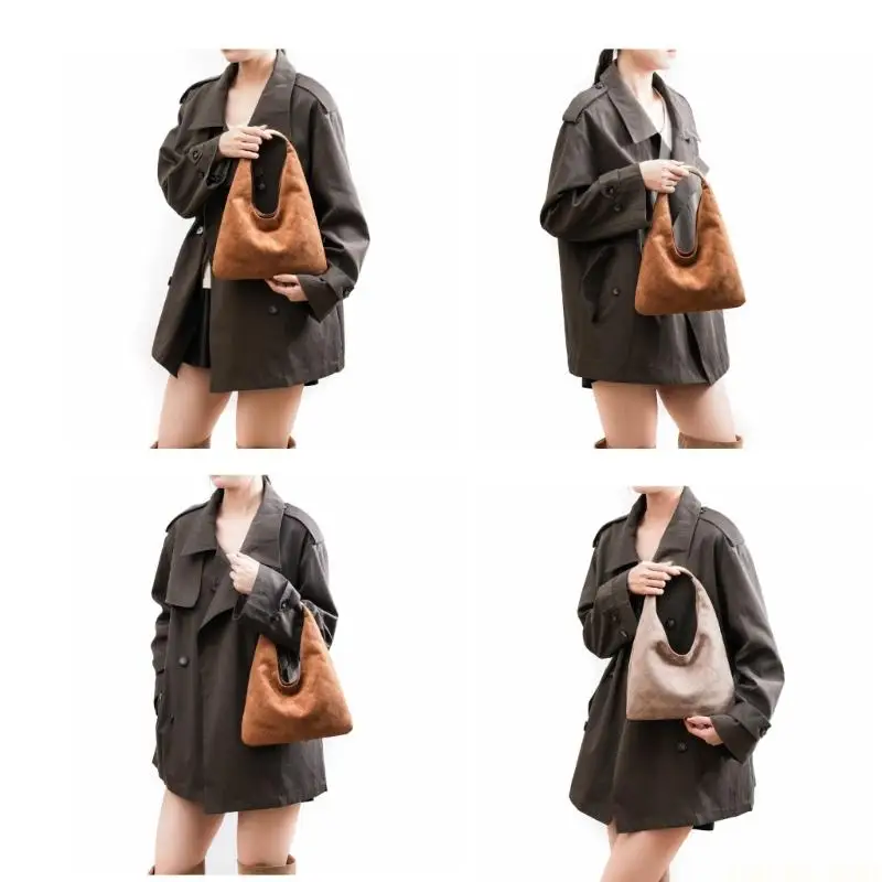 

X90D Korean Design Large Top Hadle Bag Lightweight Underarm Purse Wear Resistant Functional Carryall For Everyday Use