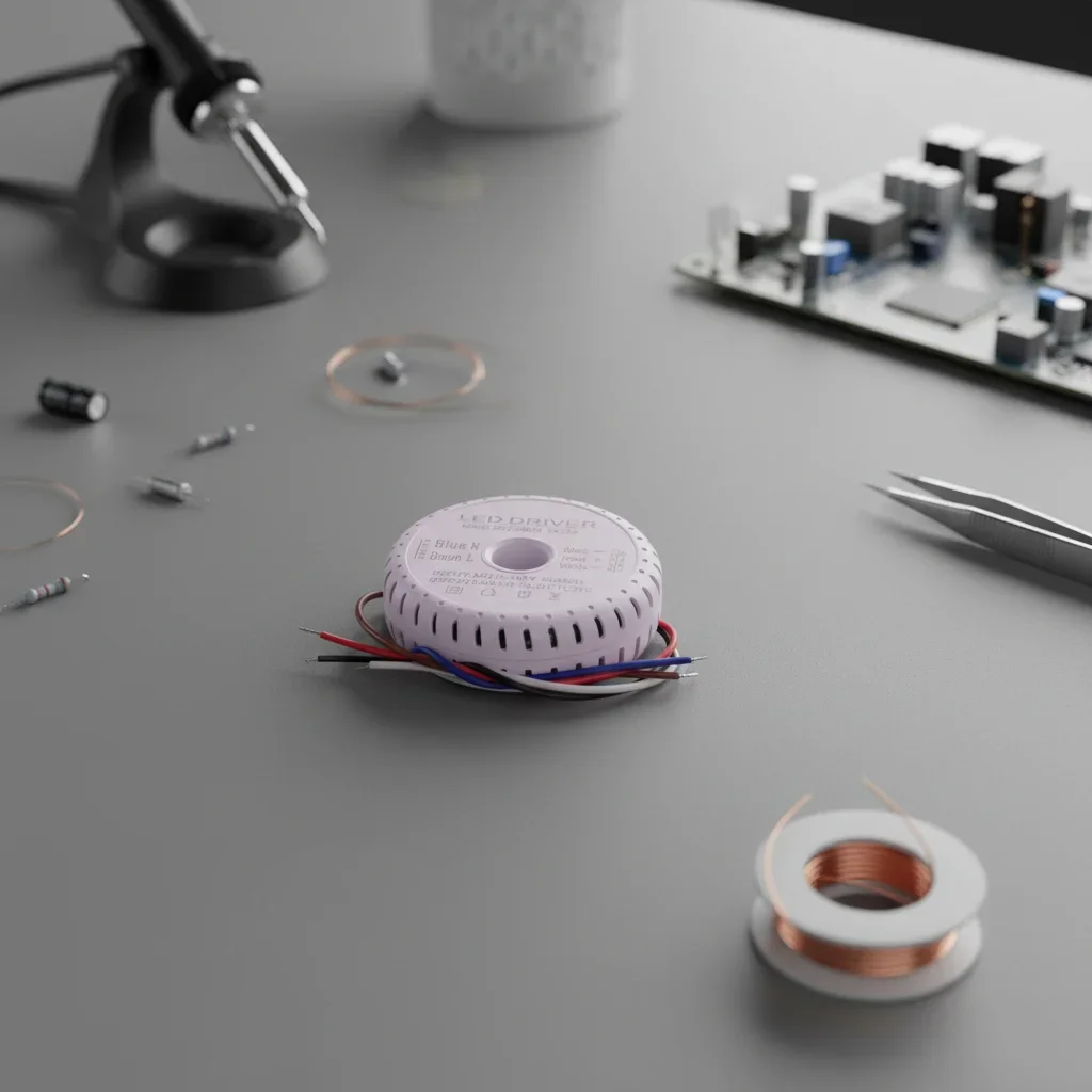1pc LED Power Driver With 3-speed Color Temperature And Dimming For Nordic Chandeliers Pendant Lamps Decorative Fixtures