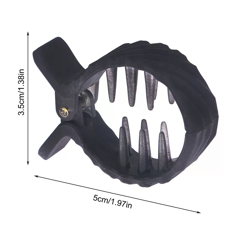 1 قطعة ذيل حصان عالي ثابت مخلب كليب دبوس الشعر المستديرة الإناث عالية ذيل حصان قطعة أثرية ثابتة مكافحة ترهل مشبك صغير عودة رئيس دبوس الشعر
