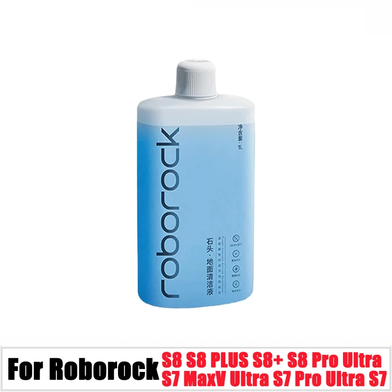 

Original Floor Cleaning Solution Roborock S7 MaxV Ultra S7 Pro Ultra S7 S8 S8 PLUS S8+ S8 Pro Ultra Parts 1L Robot Accessories