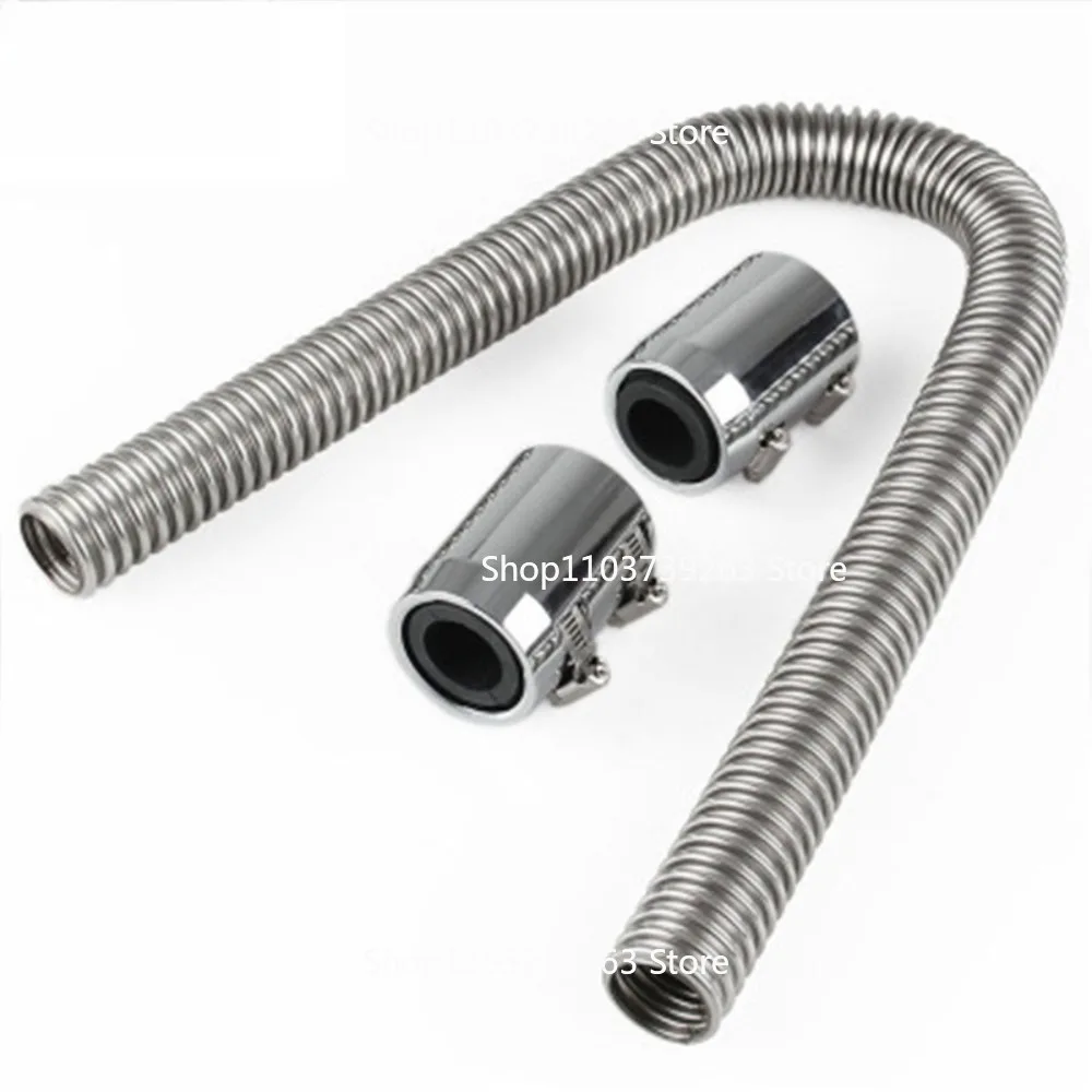 For Auto Parts Stainless Steel Radiator Hose Flexible Cooling Water Hose Kit 24 
