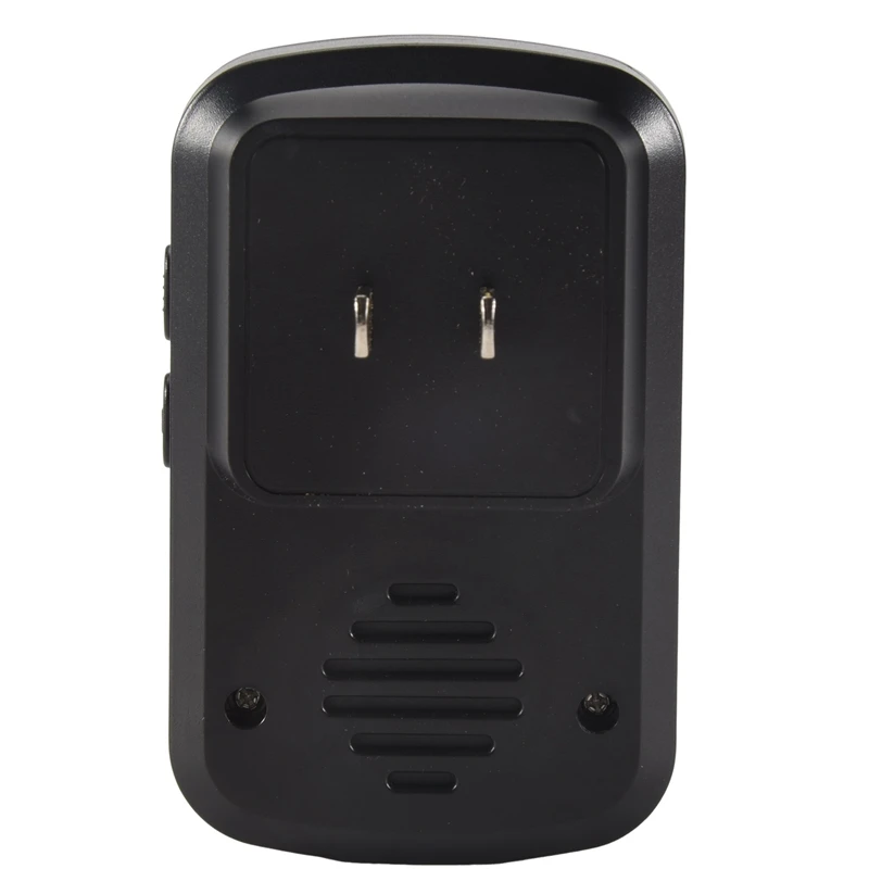 Cacazi Campanello impermeabile wireless 300M Flash LED remoto Campanello per porta senza fili per casa Spina americana