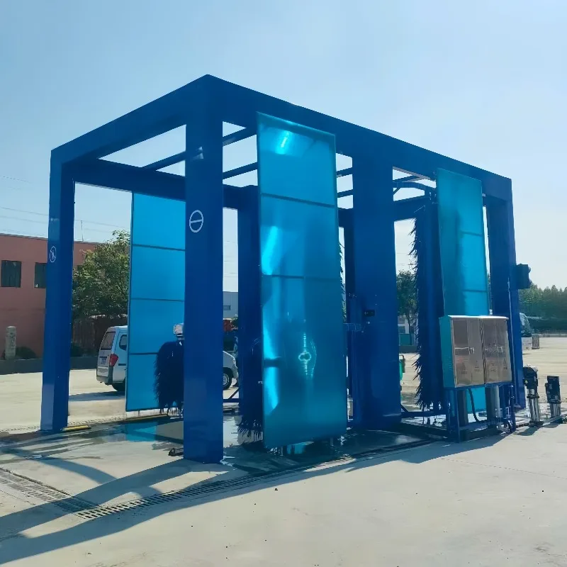 Customized Automatic High-pressure Truck Washer Tunnel Type Car Wash Machine For Buses Automatic Drive Through Car Wash Machine