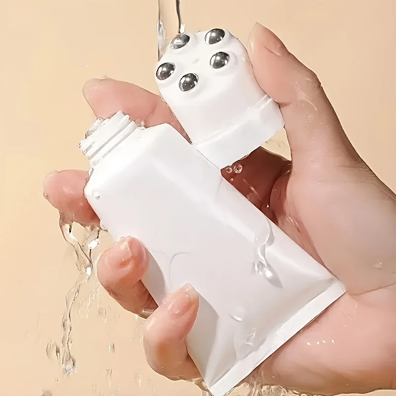 

Empty Cosmetic storage Container Eye Cream Roll Roller Ball Bottle Portable Squeeze Clear Container Refillable Bottles Travel