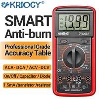 ANENG DT9205A Multimeter Digital Newly HD True RMS Auto AC/DC Voltage Current Tester Ohm Capacitor Voltage Meter Detector Tool