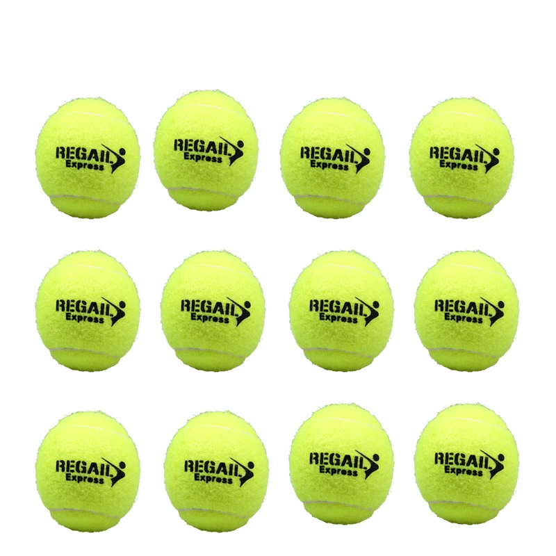 EXP 12PCS Primary Practice Tennis 1 Meter Stretch Training Tennis Match Training High Flexibility Chemical Fiber Tennis Balls