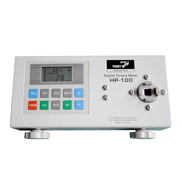 

Manufacture 100kg Digital Torque Tester Torsion Tester HP-100 Used for Inspecting the Torque of Electric Screwdrivers China TONY