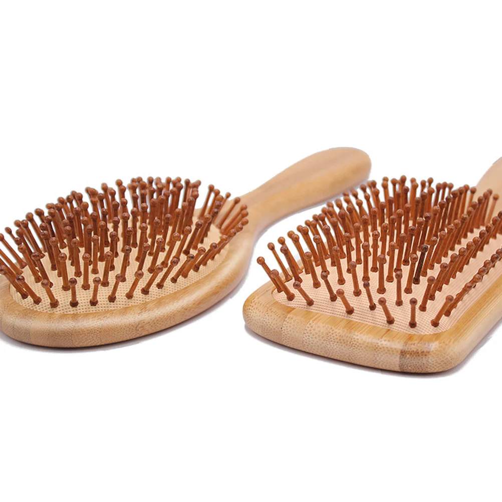 

Hair Comb Round Anti-Static Durable Massage Scalp Circulation Oil Balance Compact Hair Care Tool Gift