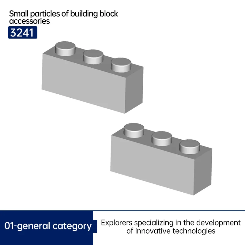 Precision Brick 88 Pz/lotto 3622 Mattoni Basic Blocks Norm 1X3 Accessorio Classico di Moc Compatibilità con Logo Giocattoli