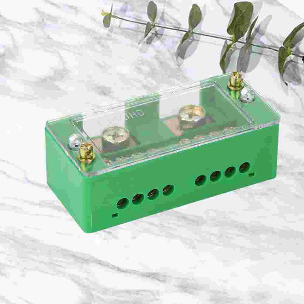 Two-in and Eight-out Single-phase Splitter Box Junction Box Home Mounted Zero- Splitter Wire Terminal Block