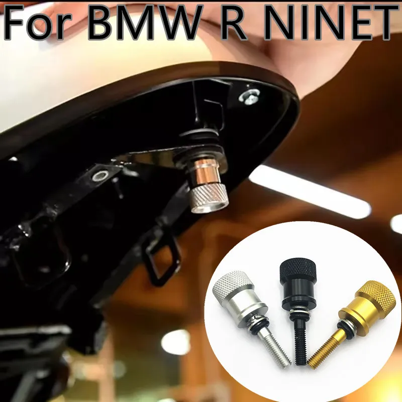 For BMW R nineT Rnine T Pure /5 R nine T Scrambler Urban G/S Motorcycle Passenger Seat Bolt Tab Screw Rear Passenger Seat Screw