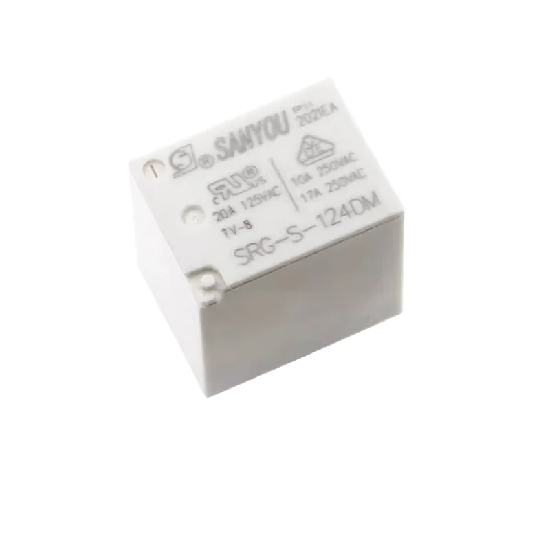 

HOT NEW SRG-S-124DM SRG S 124DM SRGS124DM 5VDC DC5V 5V 20A relay 4PIN