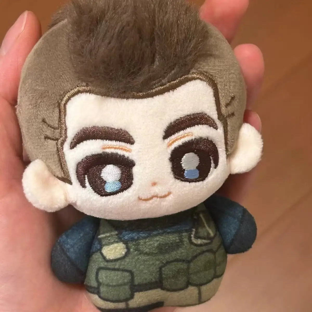 Soap John MacTavish Anime Call of Duty 10CM Plüschpuppe Spielzeug Puppe Maskottchen Baumwollkörper Plüschtiere Auto Anhänger Rucksack Schlüsselanhänger Geschenk