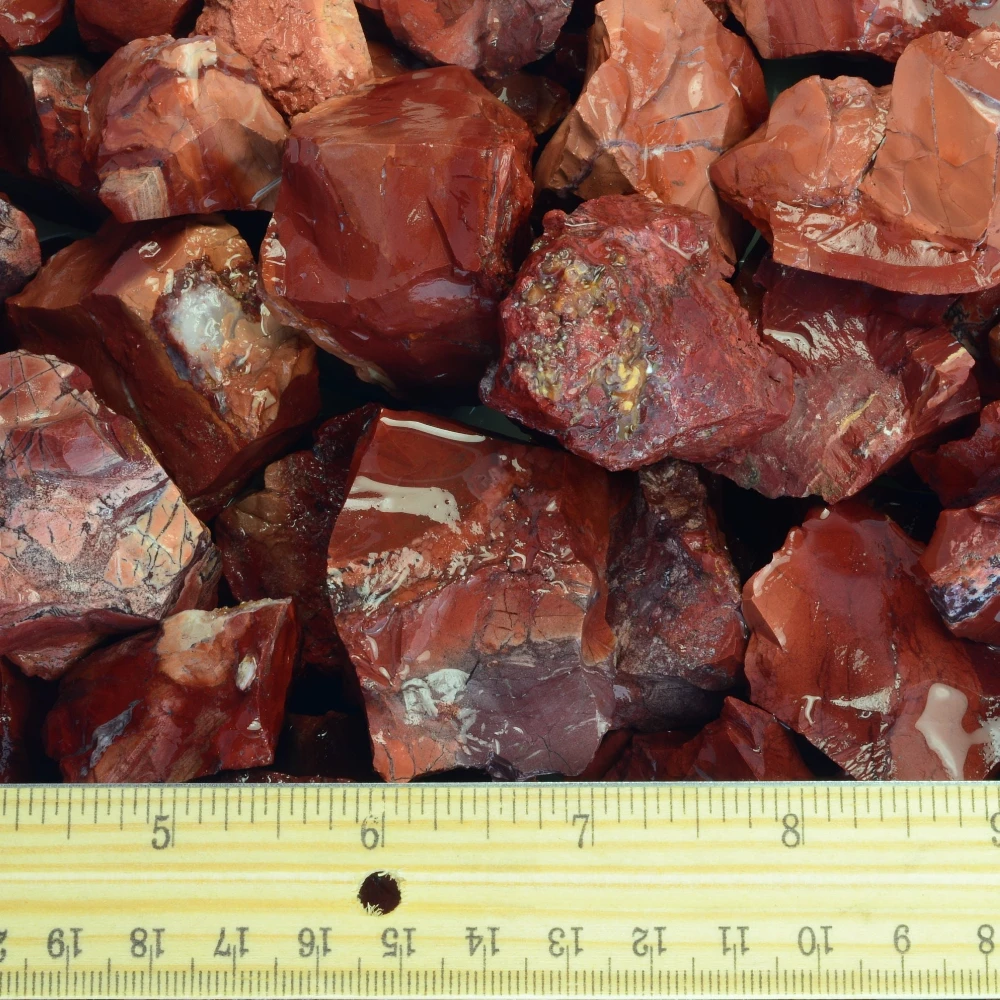 

1pc/100g Raw Brecciated Jasper Stone Mineral Collection Unique Layered Sedimentary Rock Ideal for Home Decor