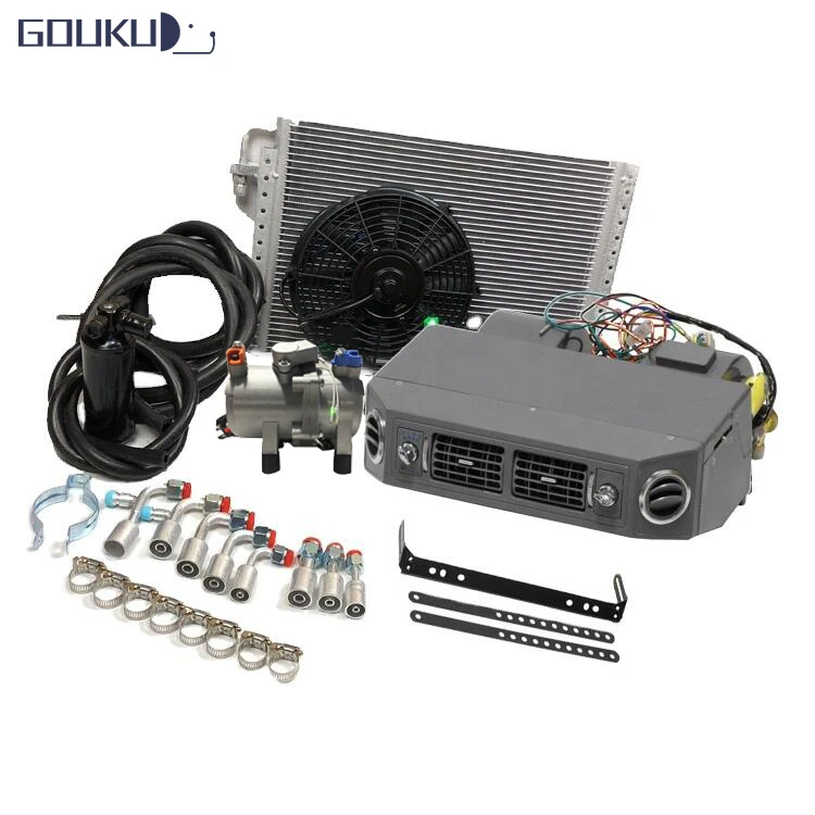 Universal AC Dashboard Kit Heating and Cooling 12V Automotive Air Conditioning