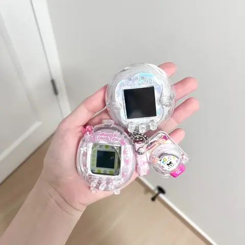 Bandai Tamagotchi Connection Version New Four-Leaf Clover & Bubble Tea Series Virtual Pet With Link Function Toy Surprise Gift