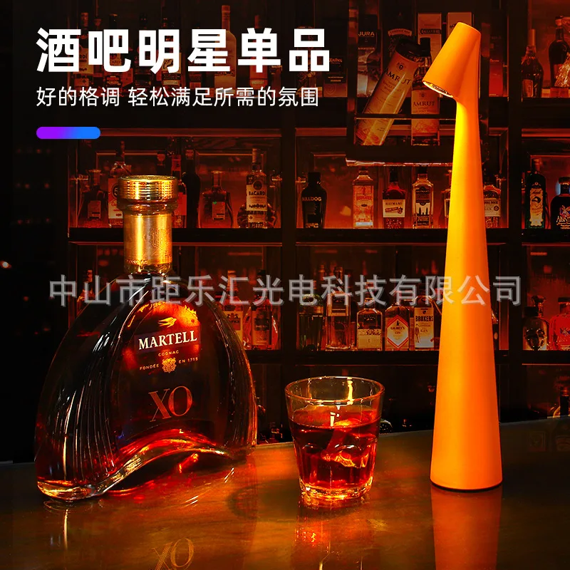 

Украшение бара, дизайнерская настольная лампа, прикроватная лампа для спальни, зарядка, настольный кабинет, ресторан, прозрачный бар, одинокий герой, окружающий свет