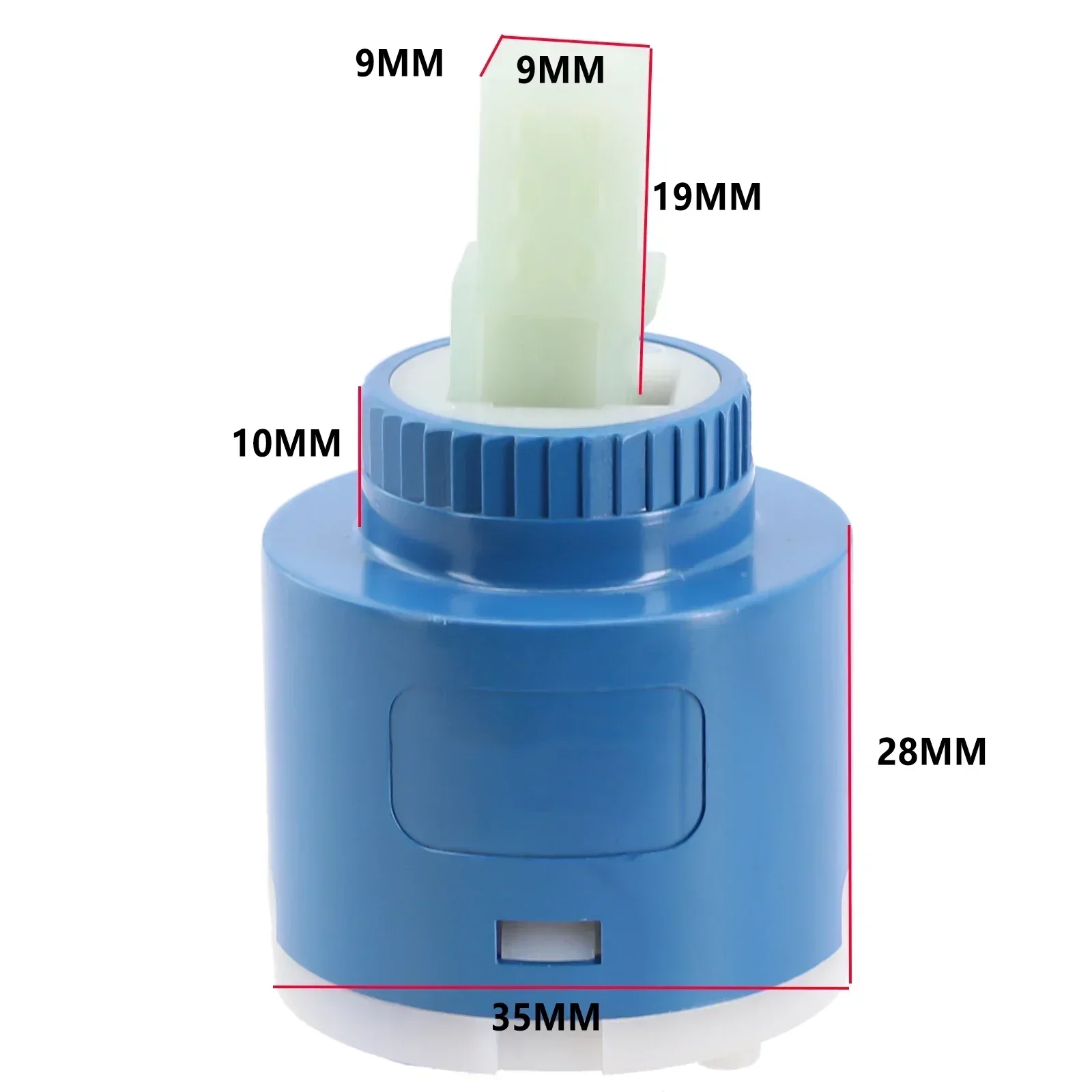 HD Ceramic Spool Cartridge 35mm Size For For High Pressure Faucet Suitable For Normal Or Raised Open Outlet Type