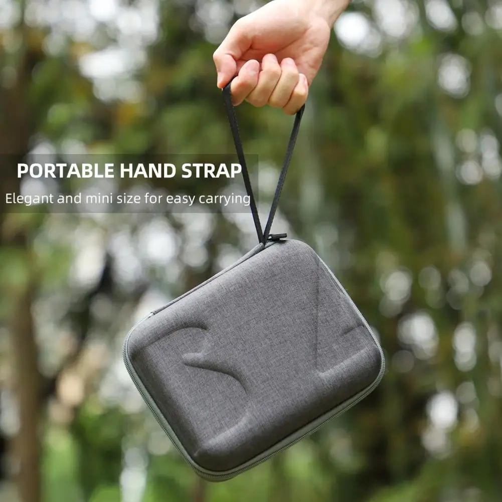 Protective Storage Bag  Practical Mesh Pocket Lightweight  Hard Case Protective Handbag Smartphone Gimbal Carrying Case