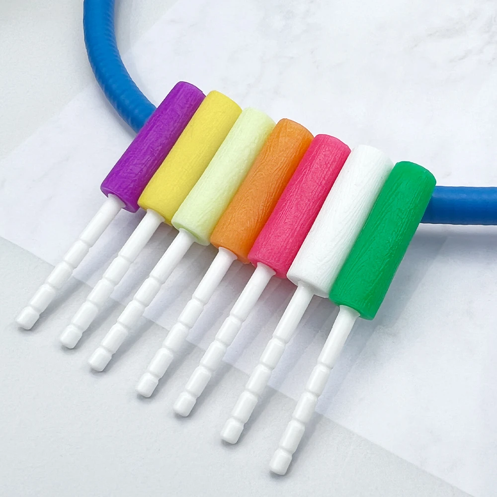 5 Pair Dental Chewies Orthodontic Aligners Fruit Silicone Stick Tooth Chew Orthodontics Invisible Retainer Seater Ortho Material