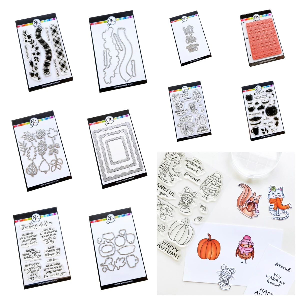 

Autumnal Borders Metal Cutting Dies And Stamps Scrapbook Decoration Paper Craft Embossing Template DIY Greeting Card Handmade