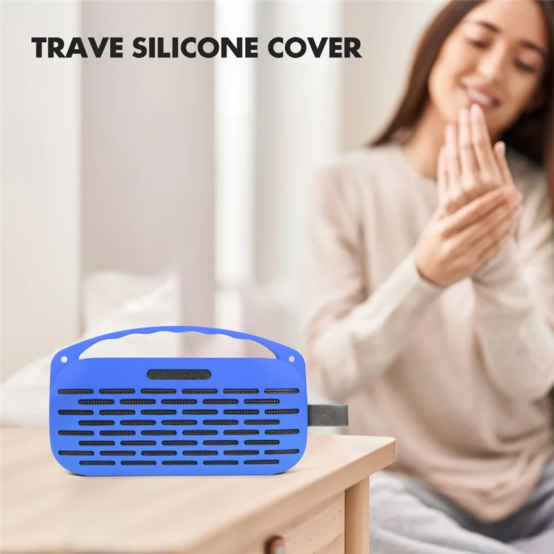 Funda de silicona para Altavoz Bluetooth Bose Soundlink Flex de segunda generación, Estuche de transporte de viaje, bolsa anticaída a prueba de golpes