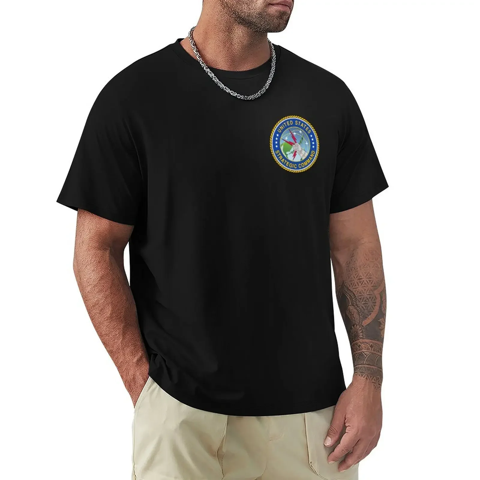 UNITED STATES STRATEGIC COMMAND USSTRATCOM T-Shirt custom shirt cotton graphic tees cute clothes men clothing