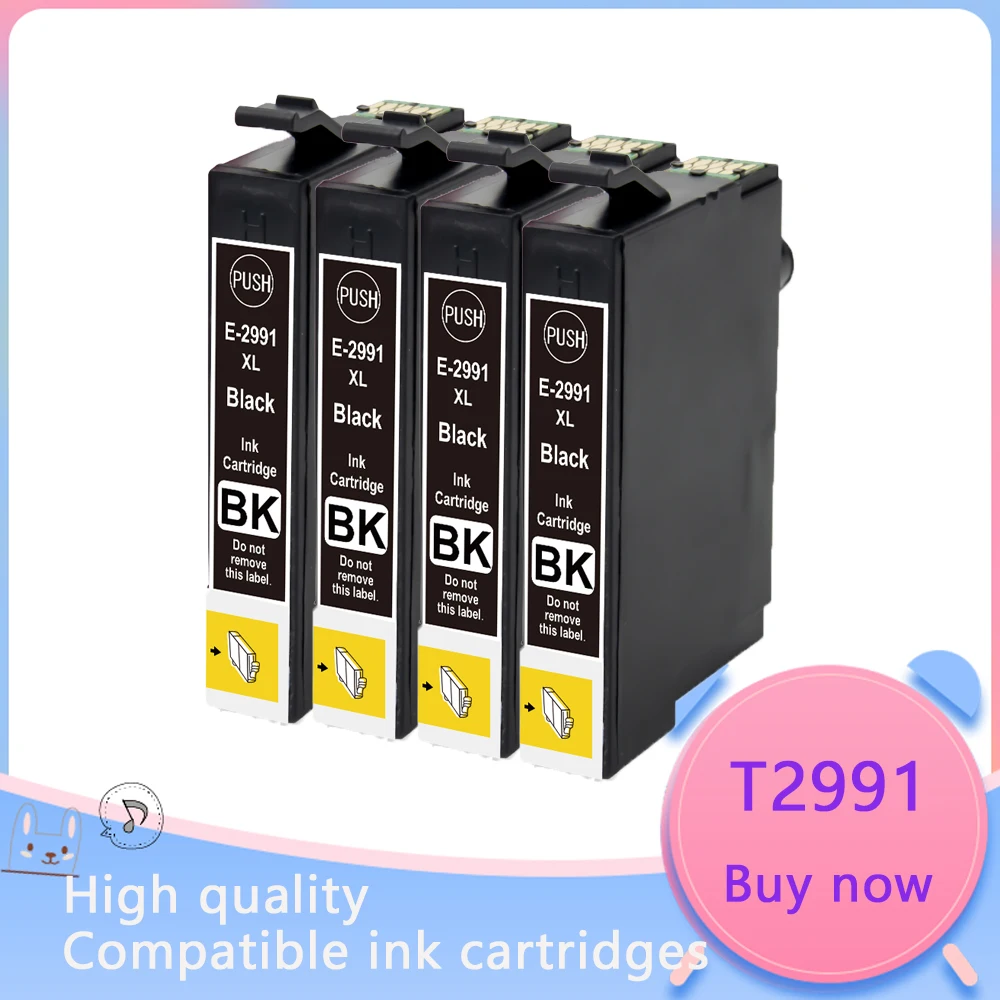 Compatível 29XL T2991 E2991 cartucho de tinta para IMPRESSORA EPSON XP-255 XP-257 XP-352 XP-355 XP-452 XP-455 XP 255 257 352 355 452 455 Printer