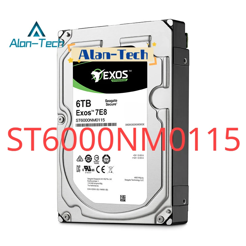 For Sea-gate ST6000NM0115  6TB  Galaxy Enterprise 7200 Rpm Mechanical Hard Disk 6t Vertical