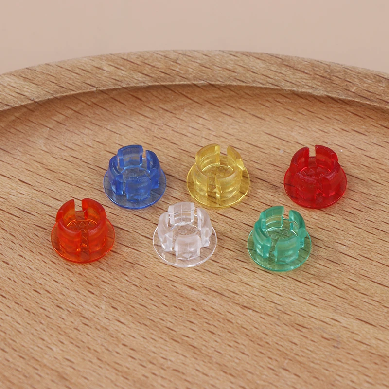 20PCS LC6-7 LED Light Guide Cap 8MM Lampshade Light-emitting Diode Protective Cover Light Guide Column