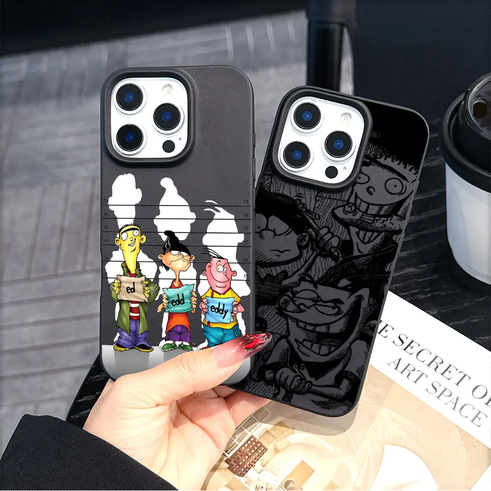 الكرتون E-Ed Edd N Eddy الفاخرة ماتي سيليكون لينة قضية الهاتف لسامسونج S25 S24 S23 S22 S21 S20 S10 FE زائد الترا 4G 5G غطاء #1