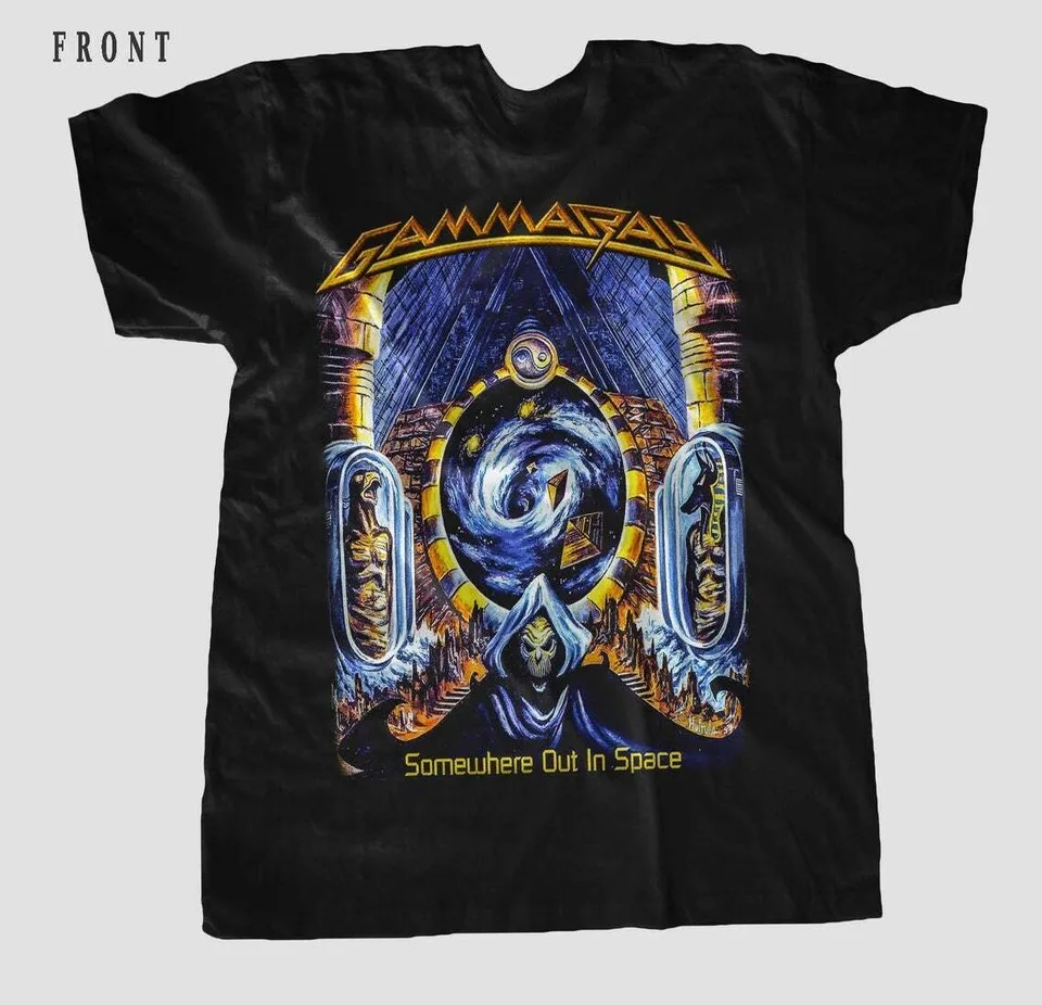 Gamma Ray – Somewhere Out in Space For Fan Black Size S to 5XL T-Shirt VC1058