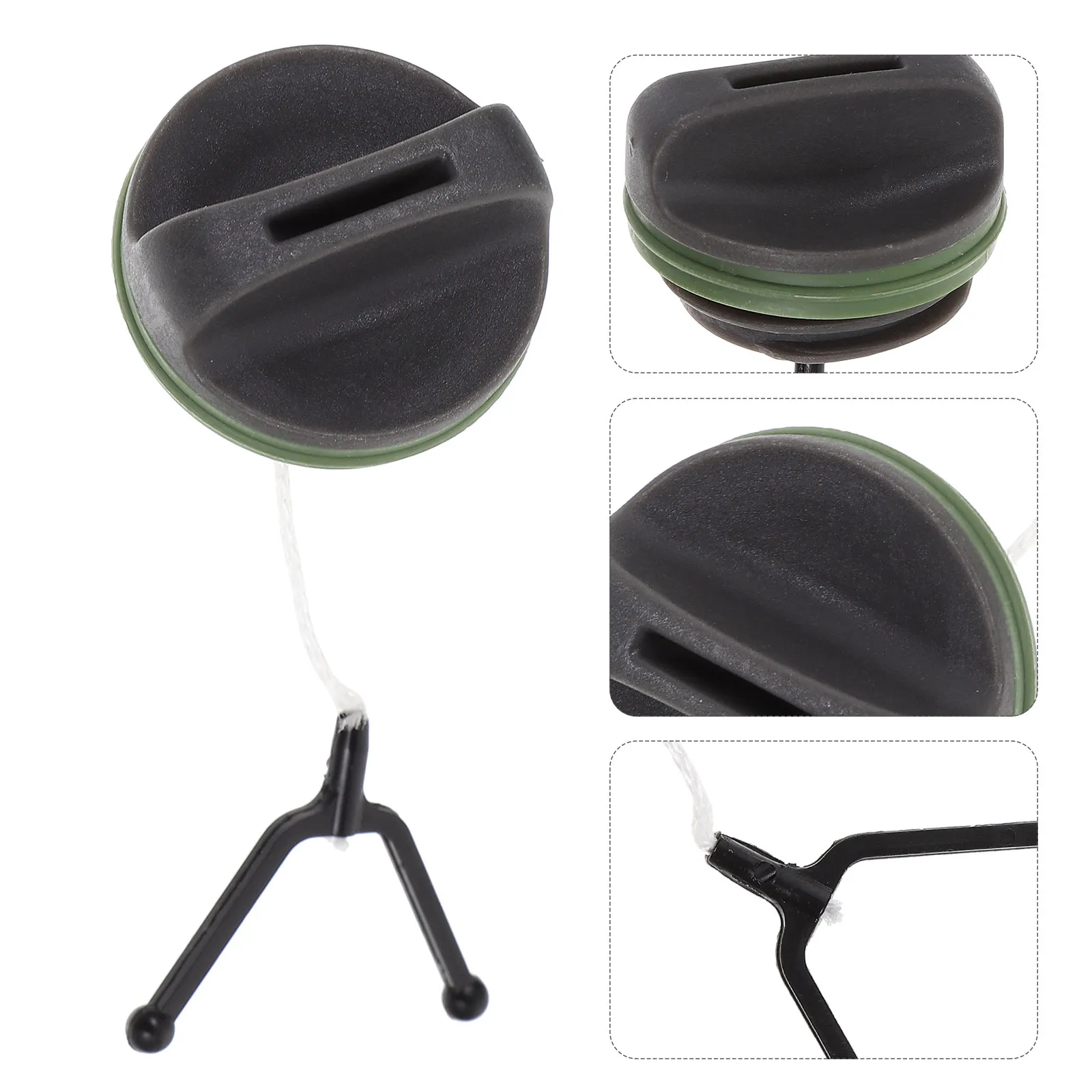 

Chainsaw Fuel Tank Cap Black Replacement for Brushcutter Hedge Cutter Strimmer Garden Tool Multi Machine Accessories