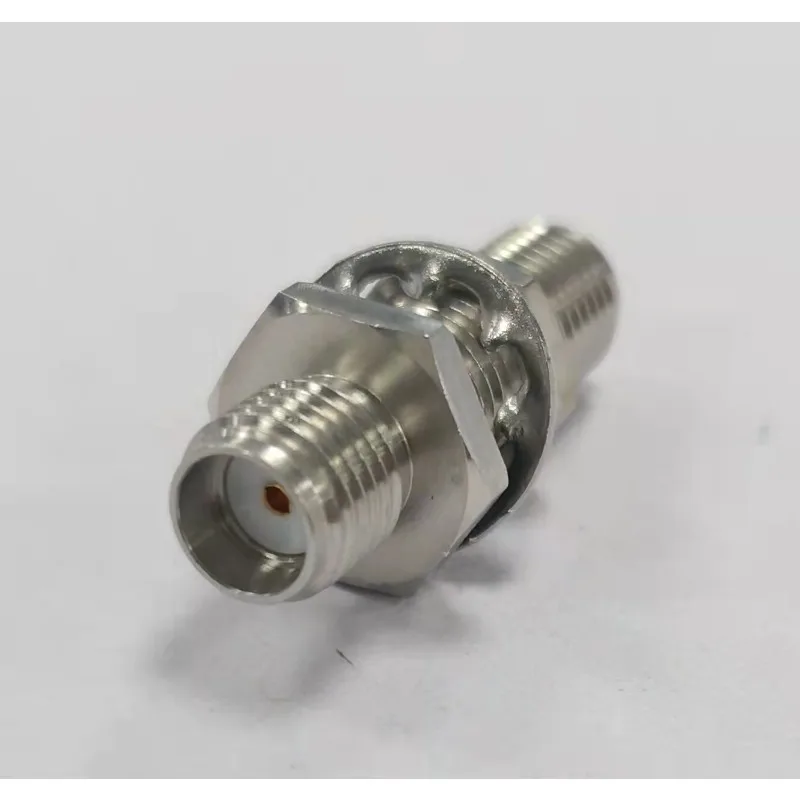 SMA-KYKG SMA-KKYF 26.5G Stainless Steel, SMA Female to Female Panel Adapter