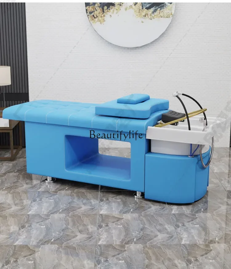 

FG17Hair Saloon Dedicated Fumigation Phototherapy Water Circulation Head Therapy Bed Thai Shampoo Chair