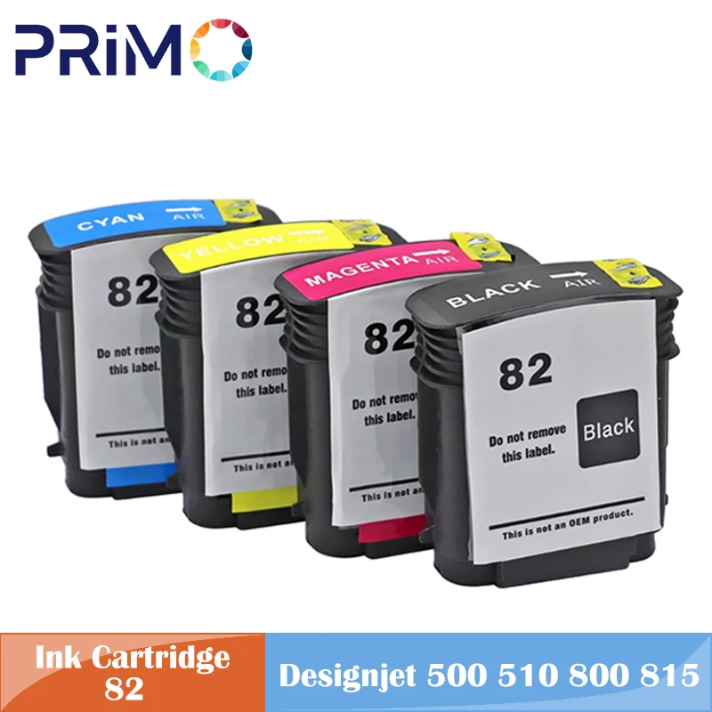Cartucho de tinta CH565A C4911A para HP82 para HP 82 Designjet 10ps 20ps 50ps 120nr 111 500 500ps 510 510ps 800 800ps 815 820 Impressora