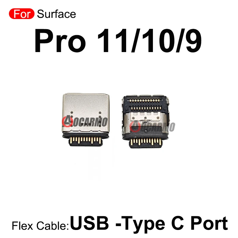 For Microsoft Surface Pro 11 10 9 8 Pro10 Pro8 Pro9 Type-C USB-C Port Charging Dock Connector Repair Parts