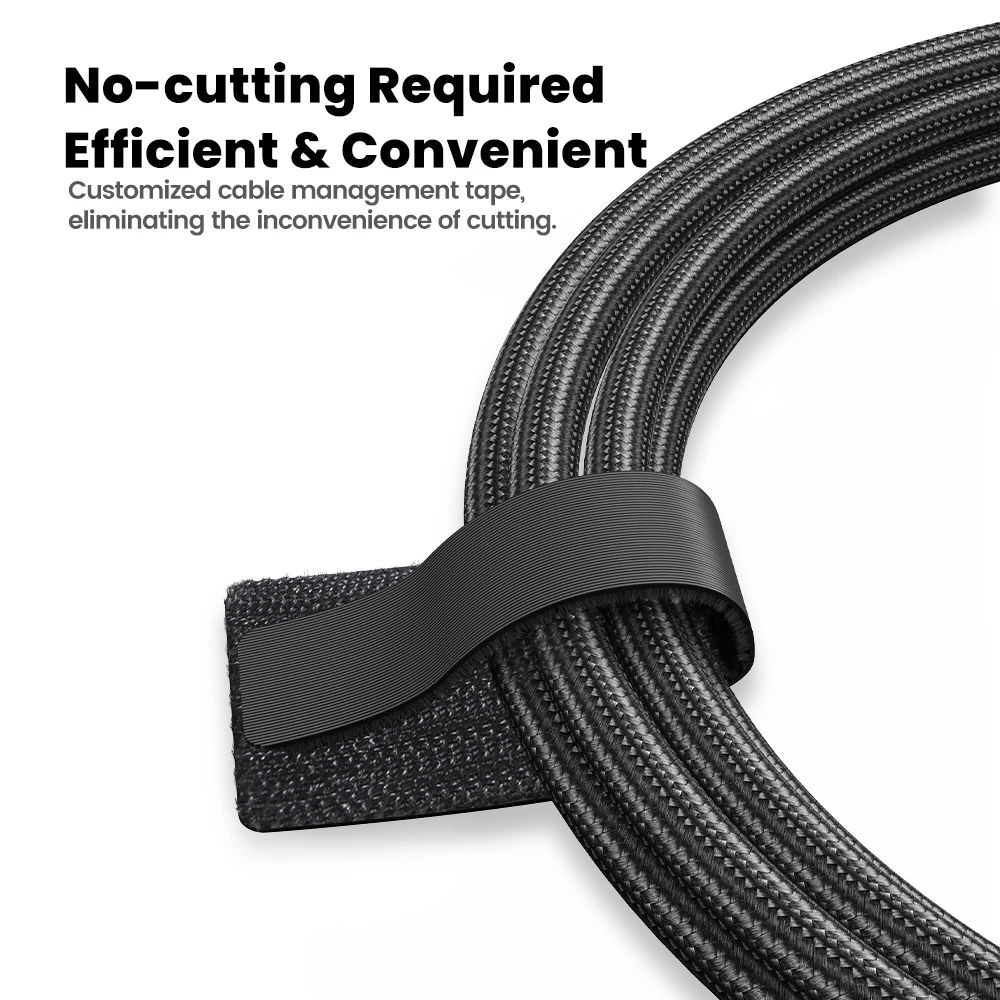 Toocki Tearable USB Cable Winder Cable Organizer Cable Management Ties Phone Accessories Wire Cord Organizer