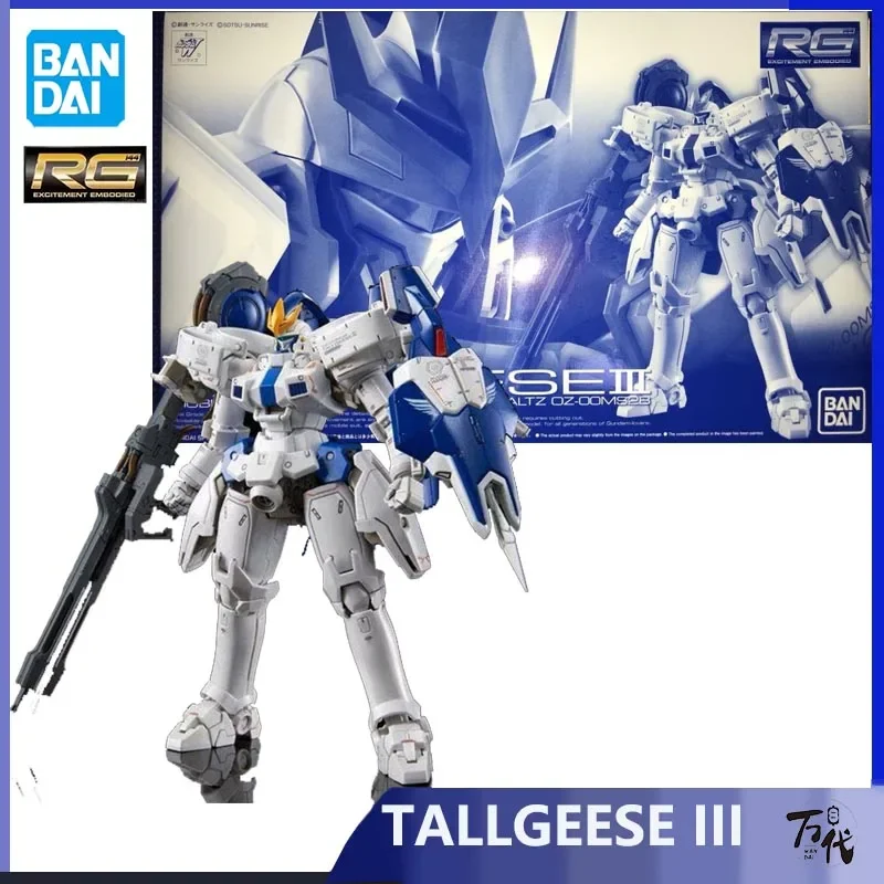 

Bandai Gundam Kit RG 1/144 Tallgeese3 Anime Figure Genuine Gunpla ActionToy Figure Robot Model Toys for ChildrenOriginal box