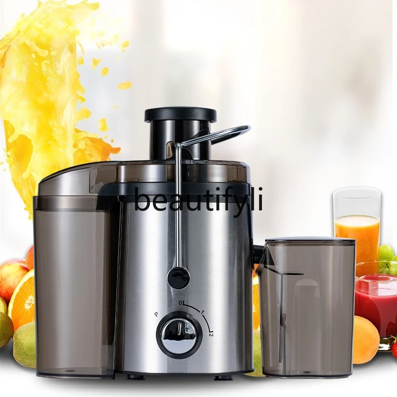 

Household Multifunctional Electric Juicer Stainless Steel Fruit and Vegetable Juice Maker