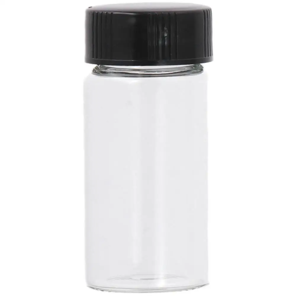 

20Pcs Practical Clear Glass Sample Vials 20ml (0.7 Oz) Empty Glass Bottles Empty Jars Liquid