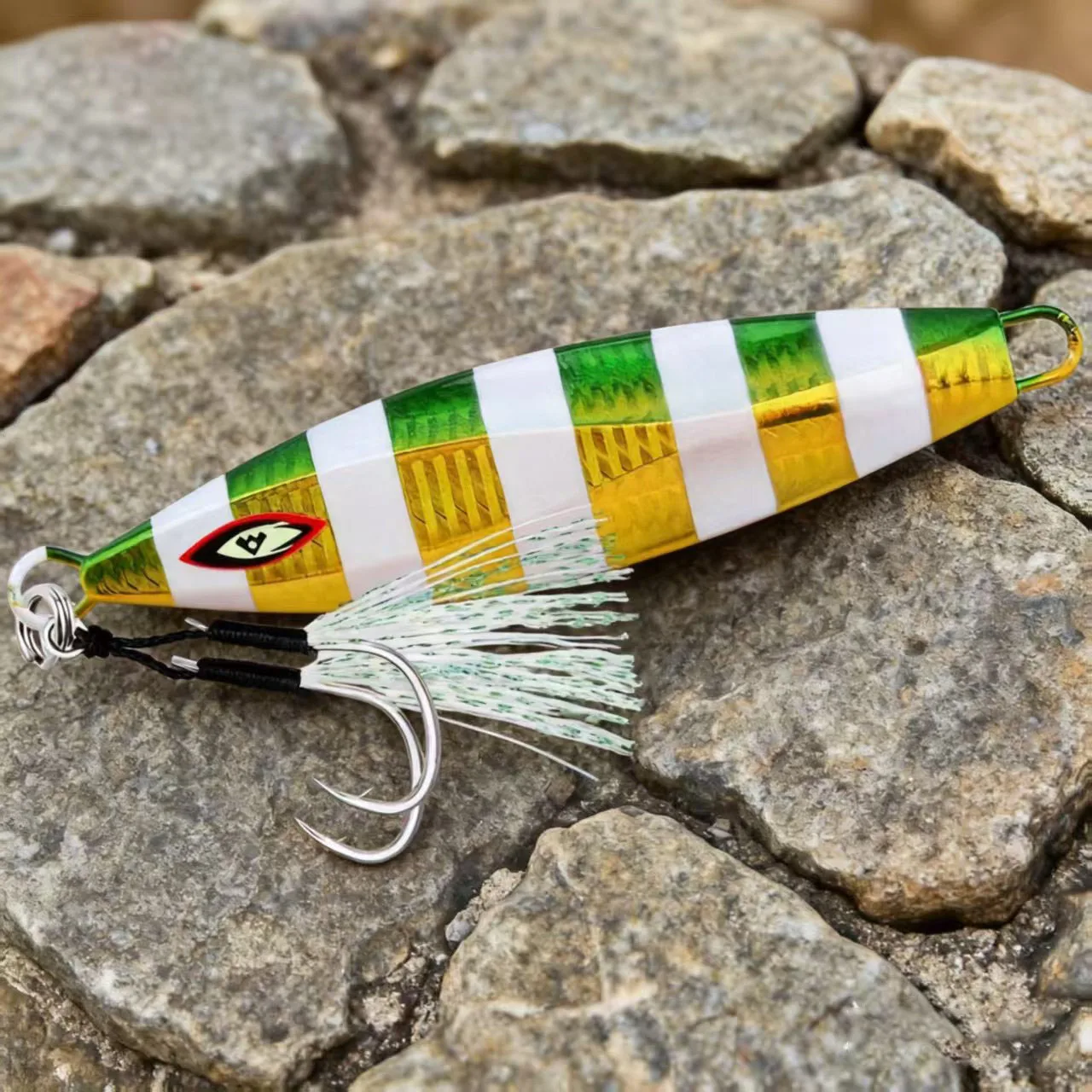 Langsam Jigging Metall Jigs100g 150g 200g 250g 300g Shore Jigging Künstliche Harten Köder Leuchtende Löffel angeln Lockt – Detail 8