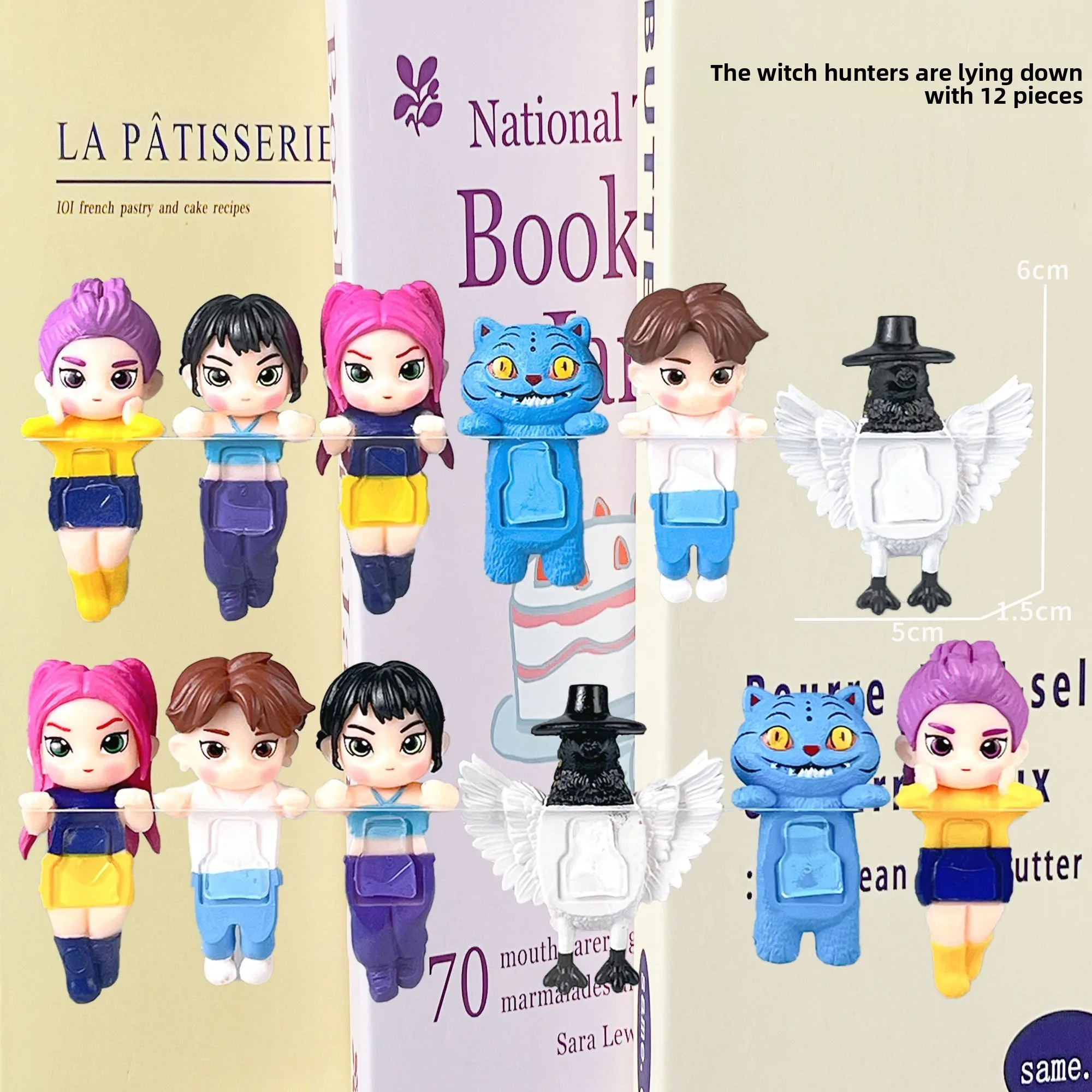 Caja ciega coreana K Pop Demon Hunters, figura de Anime Huntrix, adorno para teléfono Kawaii, bolsa sorpresa misteriosa, regalo coleccionable para fanáticos