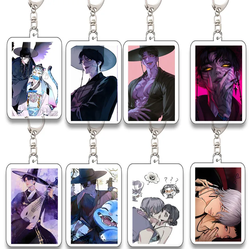 

Брелок KPop «Охотники на демонов», сексуальный рюкзак с фотографией, идол, украшение мужского главного героя ‌ Изысканный брелок-подвеска Lumi Mira Zoe Jinu