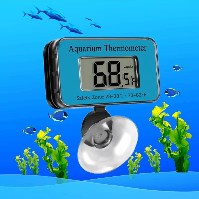 Termómetro digital para acuario con sonda y ventosa de precisión - imagen 2