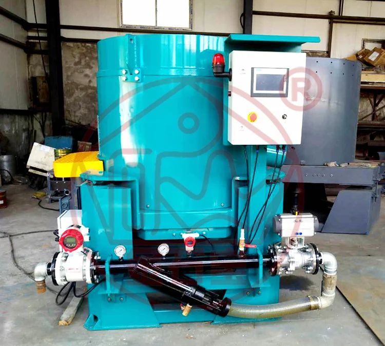 Concentratore centrifugo del sistema di recupero dell'oro fine completamente automatizzato di tipo Knelson con ciotola a cono in PU