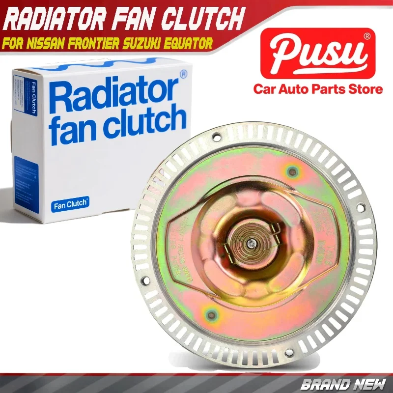 

PUSU Engine Cooling Fan Clutch for Nissan Frontier 05-19 Suzuki Equator 09-12 L4 2.5L 21082EA000, 21082EA00A, 21082EA01A