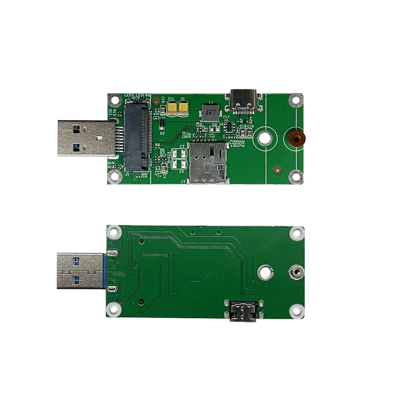 

5G Cellular Module Development Board M.2 to USB 3.0 Adapter with NANO SIM Card Slot For SIMCOM QUECTEL HUAWEI SIERRA FIBOCOM